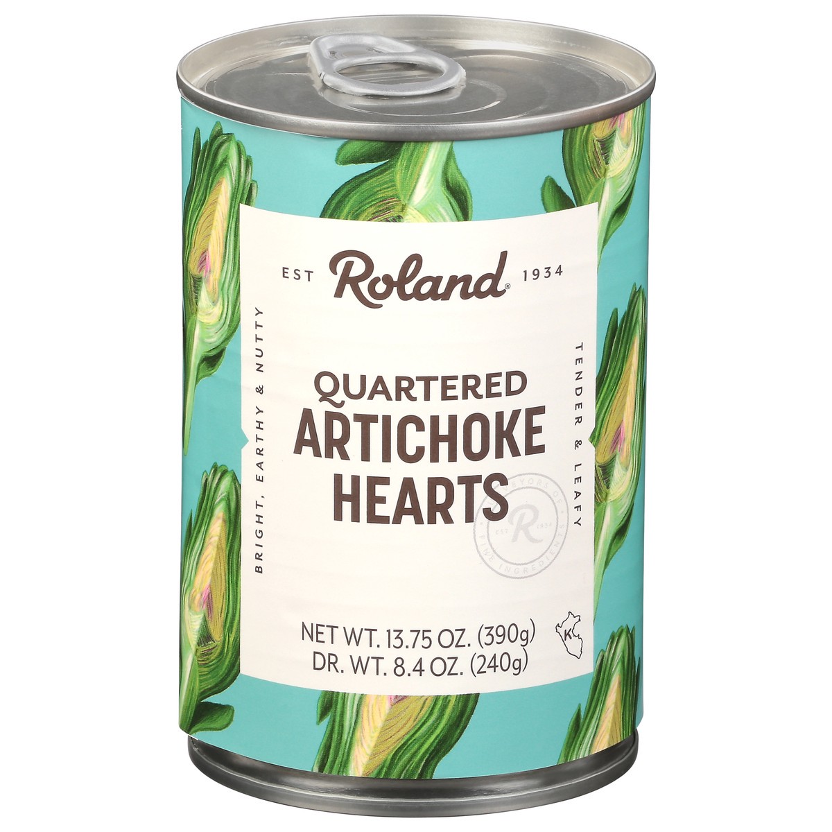 slide 1 of 2, Roland Quartered Artichoke Hearts 13.75 oz, 13.75 oz