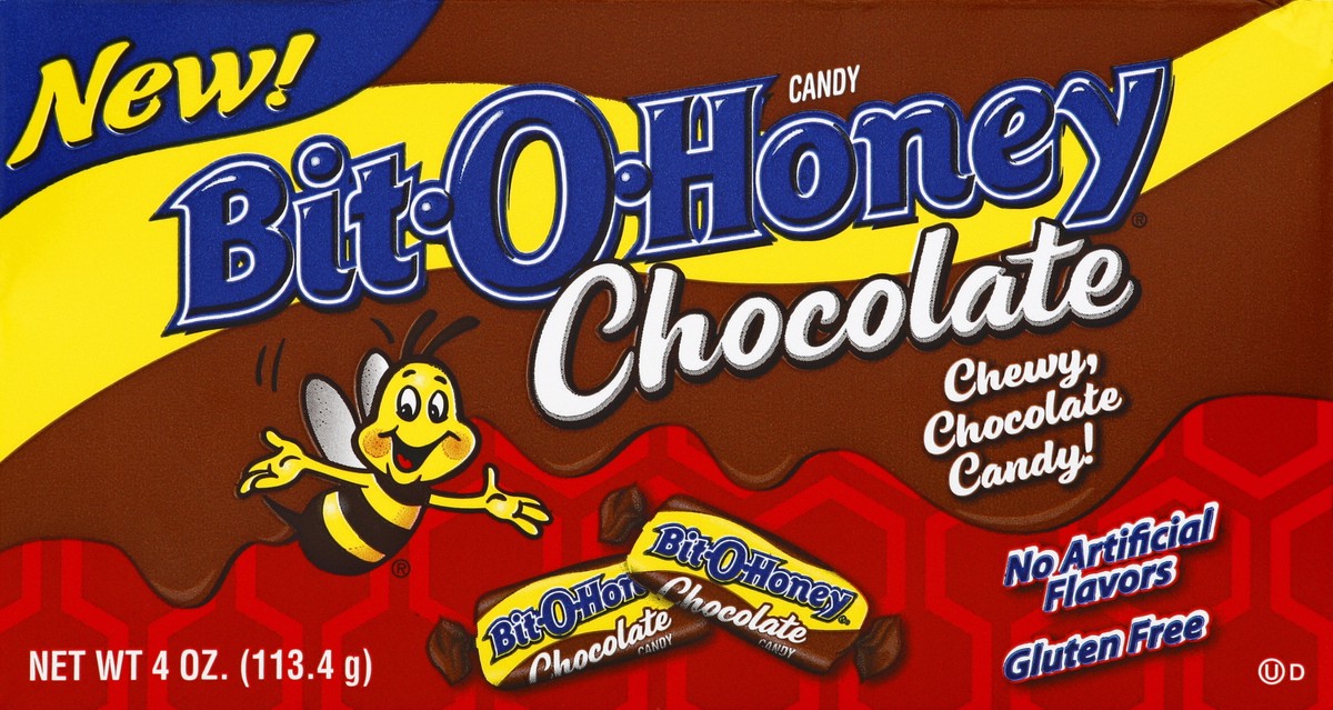 slide 4 of 4, Bit-O-Honey Chocolate Theater Bx, 4 oz