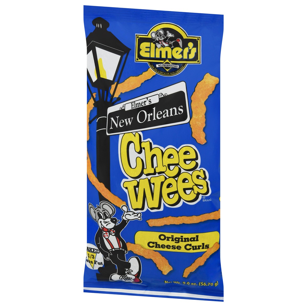slide 11 of 14, Elmer's Chee Wees Original Cheese Curls 2.0 oz, 2 oz