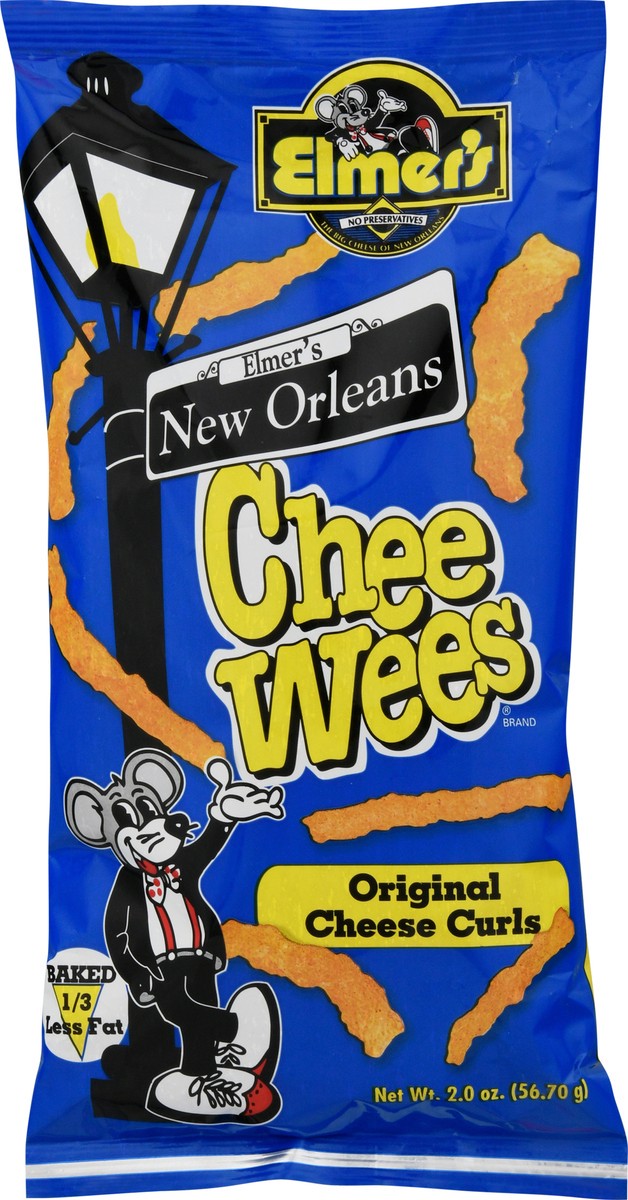 slide 6 of 14, Elmer's Chee Wees Original Cheese Curls 2.0 oz, 2 oz