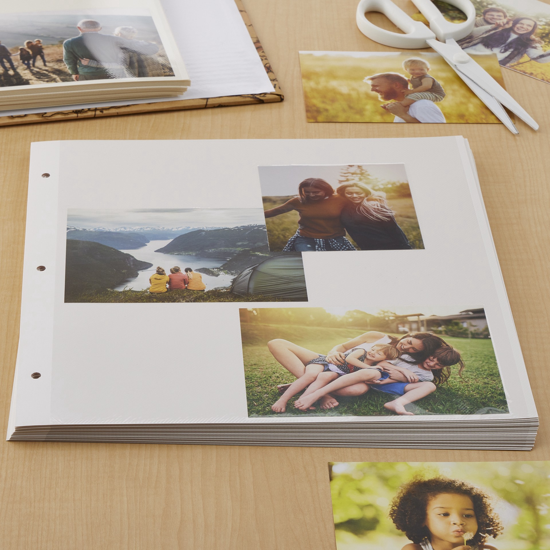 slide 3 of 3, Photo Album Magnetic Refill Pages By Recollections, 12" X 12", 12 in x 12 in