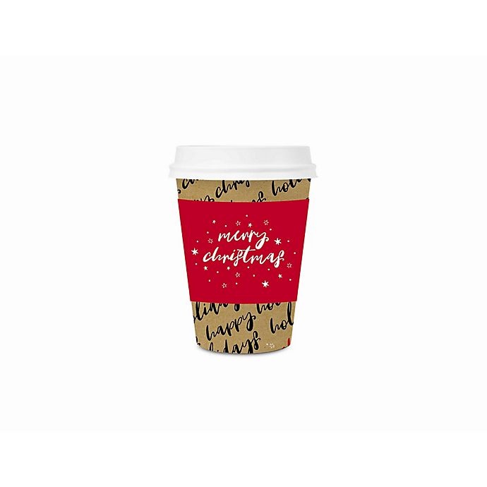slide 2 of 3, Gartner Studios Holiday Travel Cup with Sleeve, 1 ct
