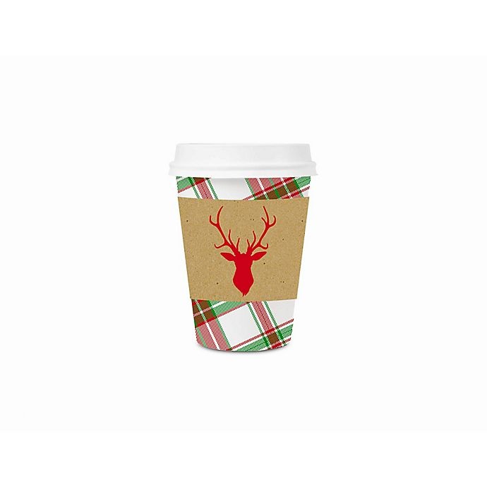 slide 2 of 3, Gartner Studios Holiday Travel Cup with Sleeve, 1 ct