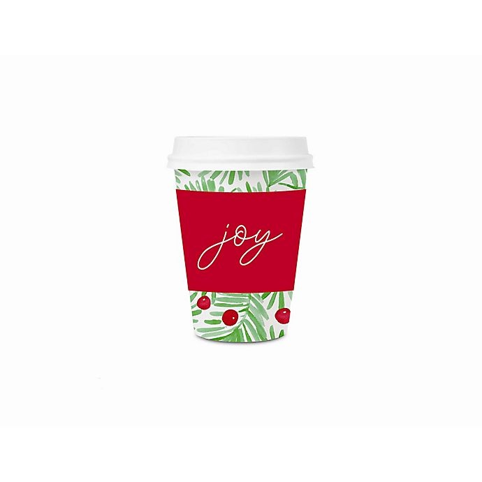 slide 1 of 3, Gartner Studios Holiday Travel Cup with Sleeve, 1 ct