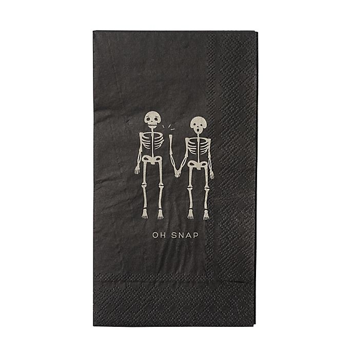 slide 1 of 3, Gartner Studios Skeletons Paper Guest Towels, 20 ct