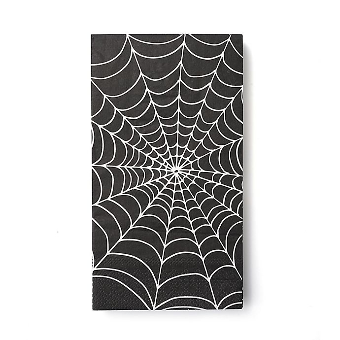 slide 1 of 3, Gartner Studios Spiderwebs Guest Towels, 20 ct