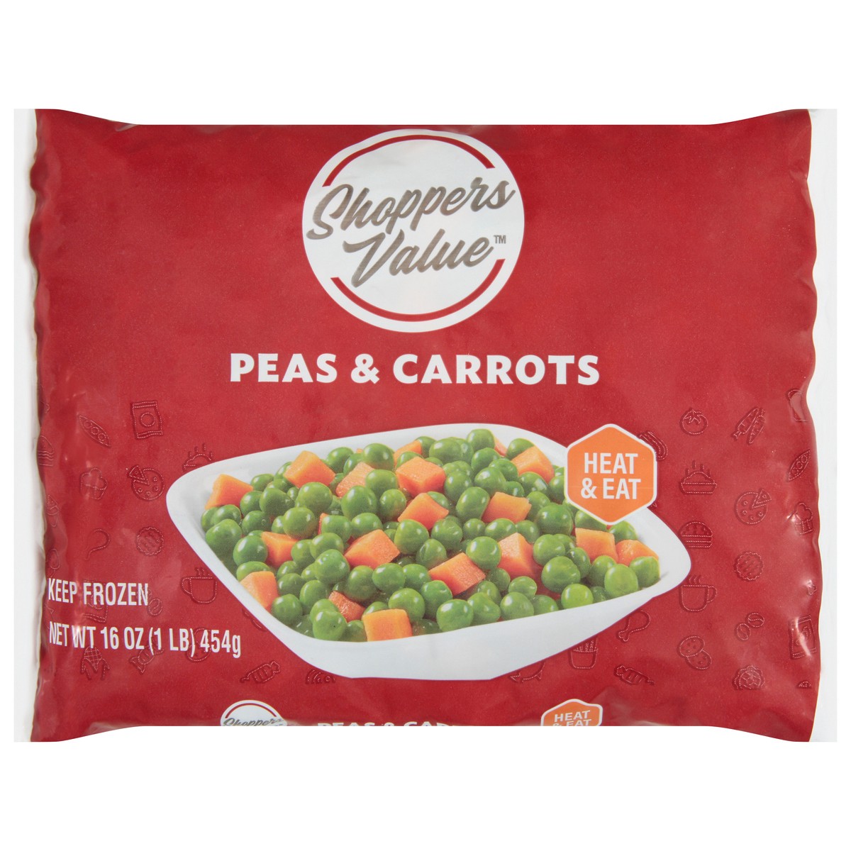 slide 3 of 15, Shoppers Value Frozen Peas & Carrots, 16 oz