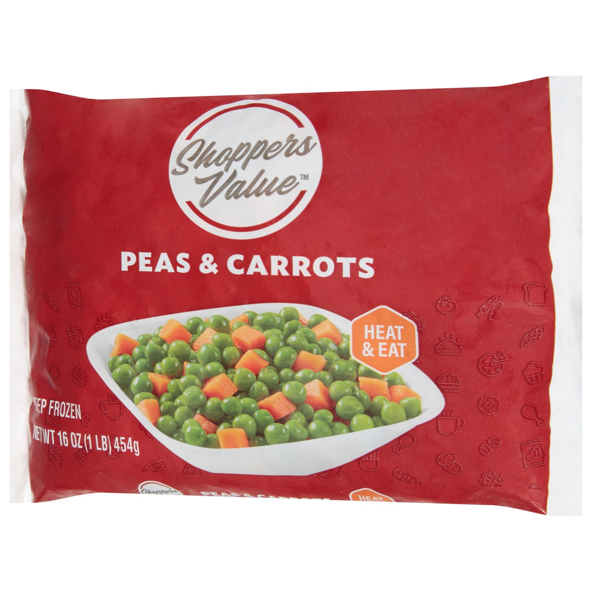 slide 11 of 15, Shoppers Value Frozen Peas & Carrots, 16 oz