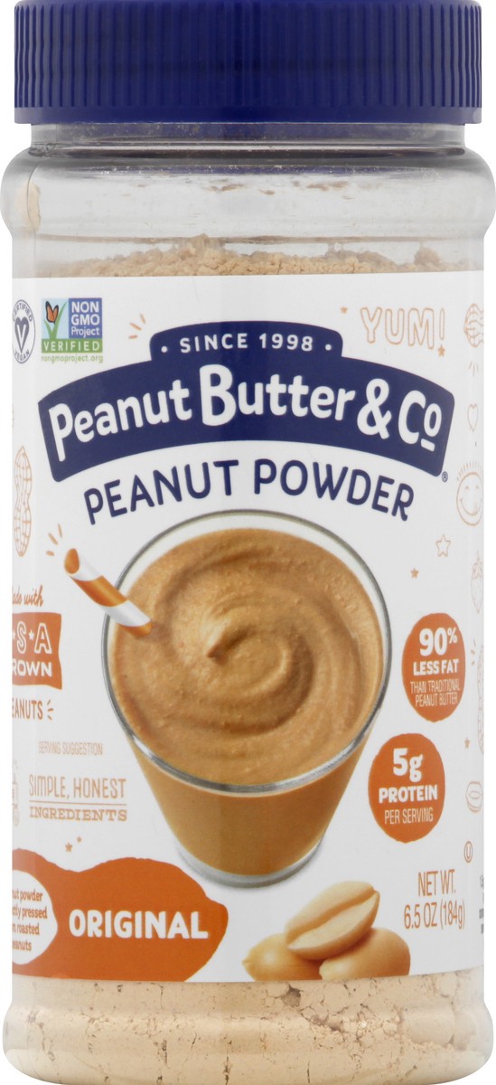 slide 2 of 8, Peanut Butter & Co. Original Peanut Powder 6.5 oz. Jar, 6.5 oz