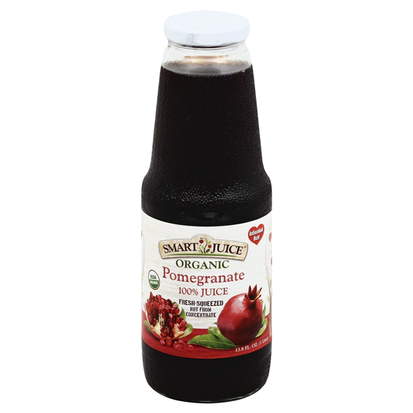 slide 1 of 6, Smart Juice Organic Smart Juice Pomegrante Juice, 