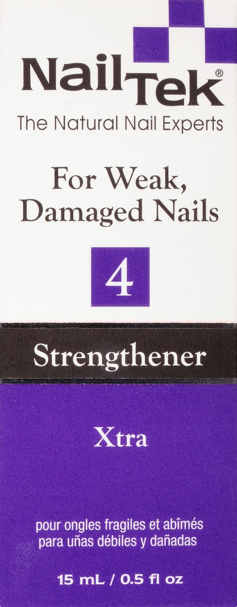 slide 1 of 9, Nail Tek 4 Xtra Nail Strengthener 15 ml, 15 ml