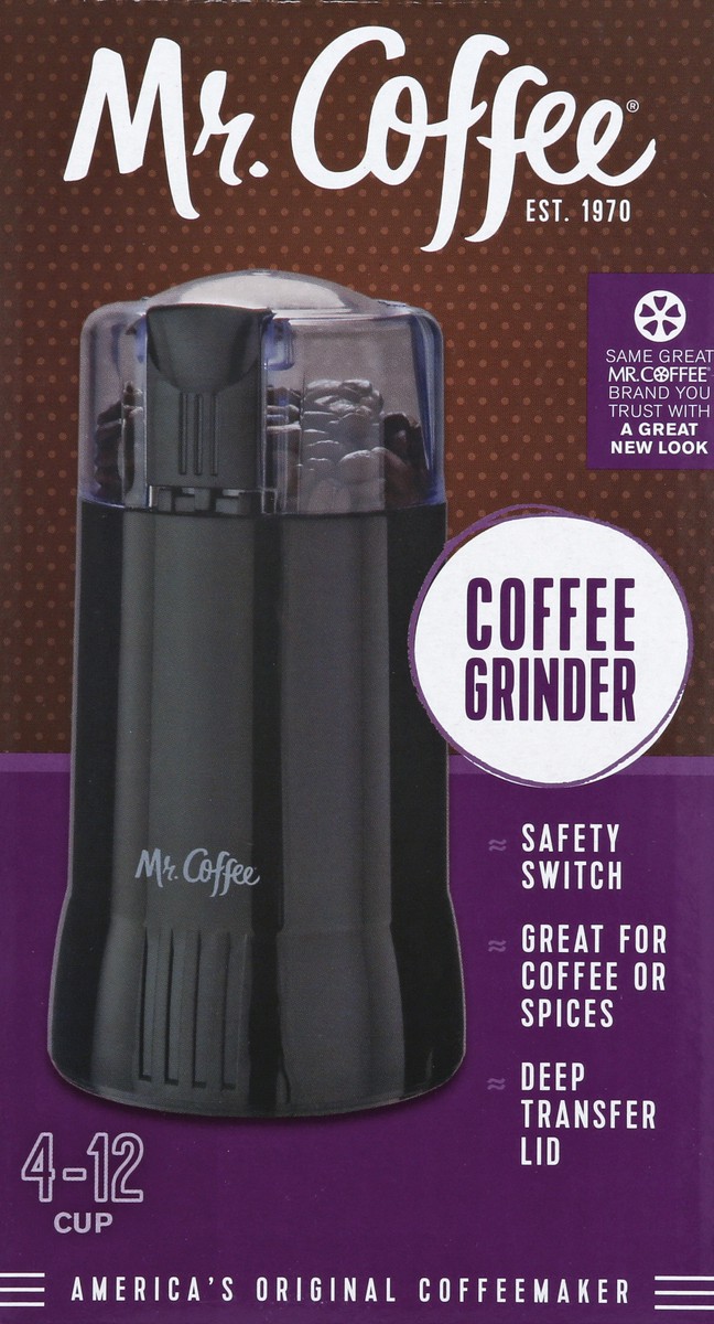 slide 3 of 7, Mr. Coffee Coffee Grinder 1 ea, 1 ct