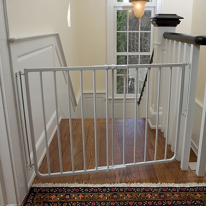 slide 3 of 3, Cardinal Gates Stairway Special Aluminum Safety Gate - White, 1 ct