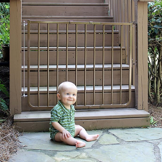 slide 3 of 3, Cardinal Gates Outdoor Safety Gate - Brown, 1 ct