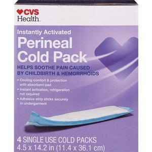 CVS Health Instantly Activated Perineal Cold Packs 4 ct