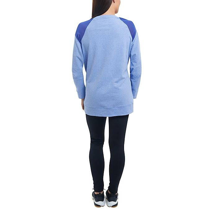 slide 2 of 2, Copper Fit Live Limitless X-Large Crew Neck Long Sleeve T-Shirt - Blue, 1 ct