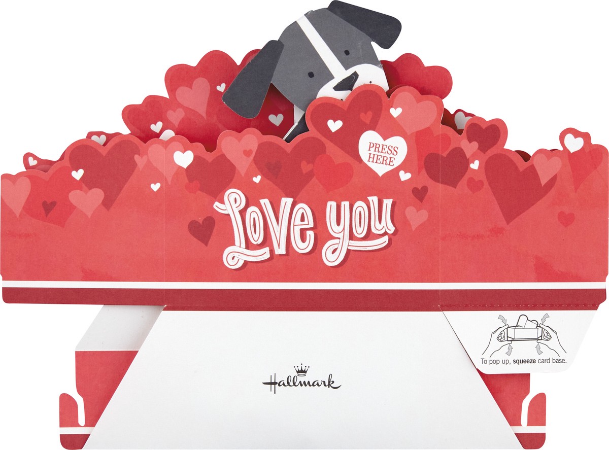 slide 3 of 4, Hallmark Love You Greeting Card 1 ea, 1 ct