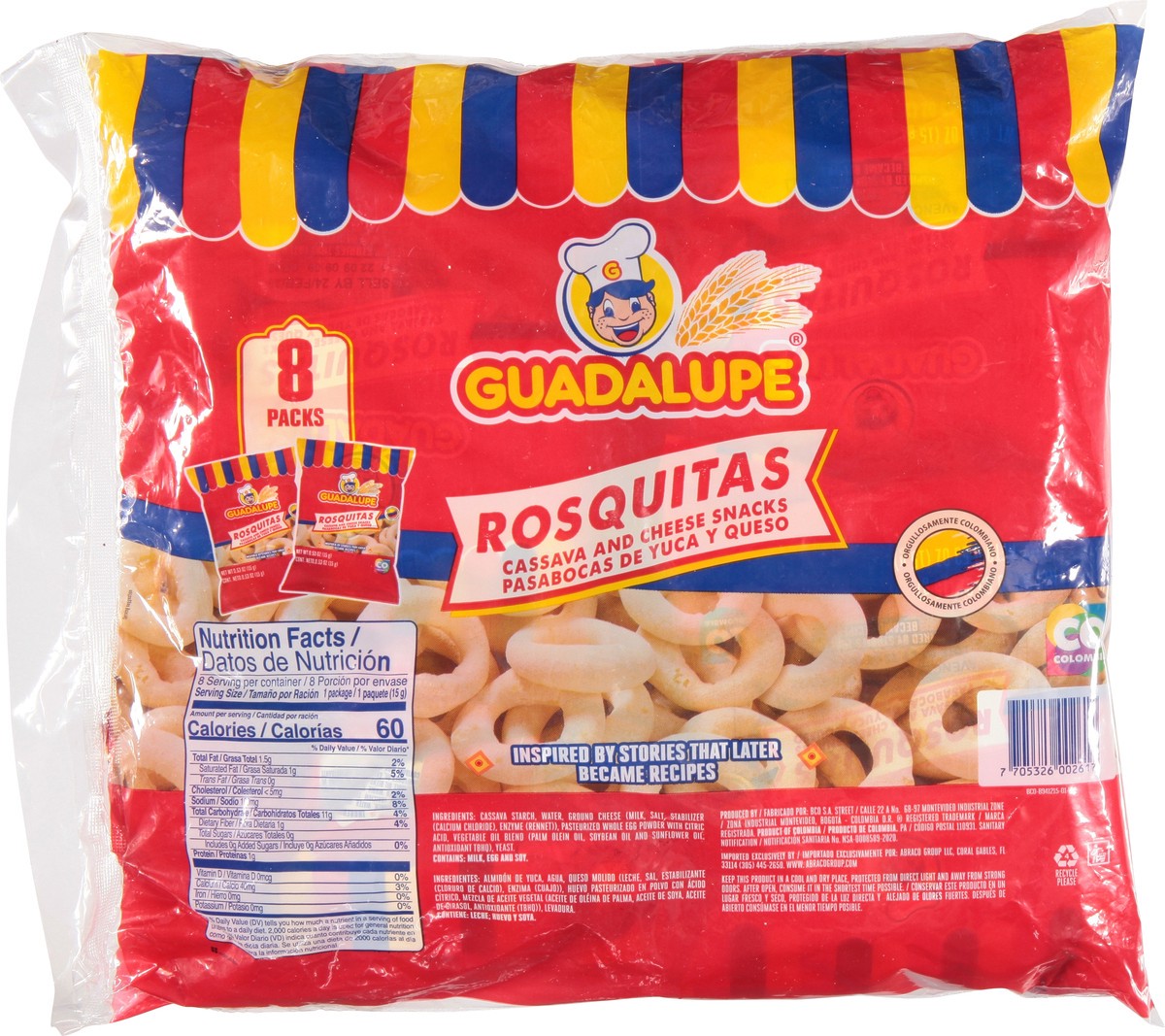 slide 9 of 14, Guadalupe Toasts 8 Packs Rosquitas 8 Packs 8 - 0.53 oz Bags, 8 ct