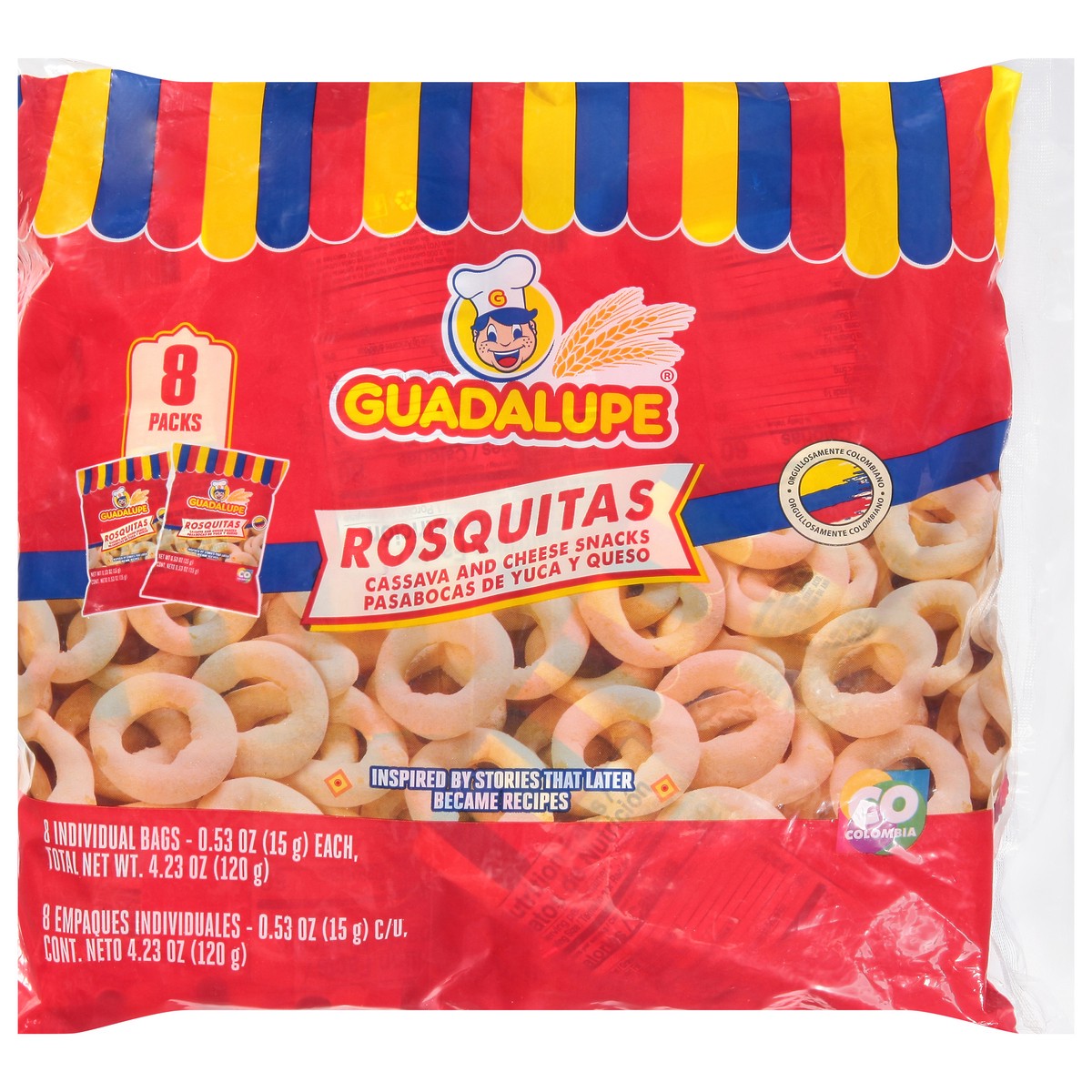 slide 5 of 14, Guadalupe Toasts 8 Packs Rosquitas 8 Packs 8 - 0.53 oz Bags, 8 ct