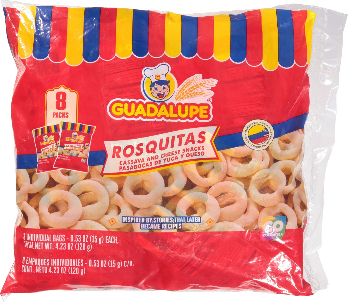 slide 7 of 14, Guadalupe Toasts 8 Packs Rosquitas 8 Packs 8 - 0.53 oz Bags, 8 ct
