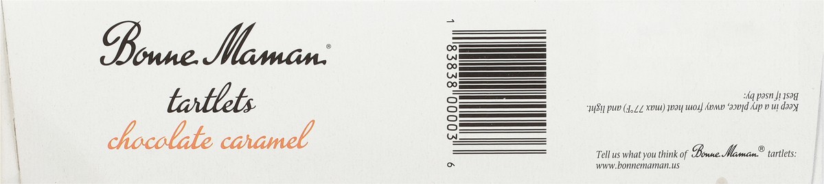 slide 5 of 9, Bonne Maman Chocolate Caramel Tartlets 9 - 0.53 oz Each, 4.76 oz