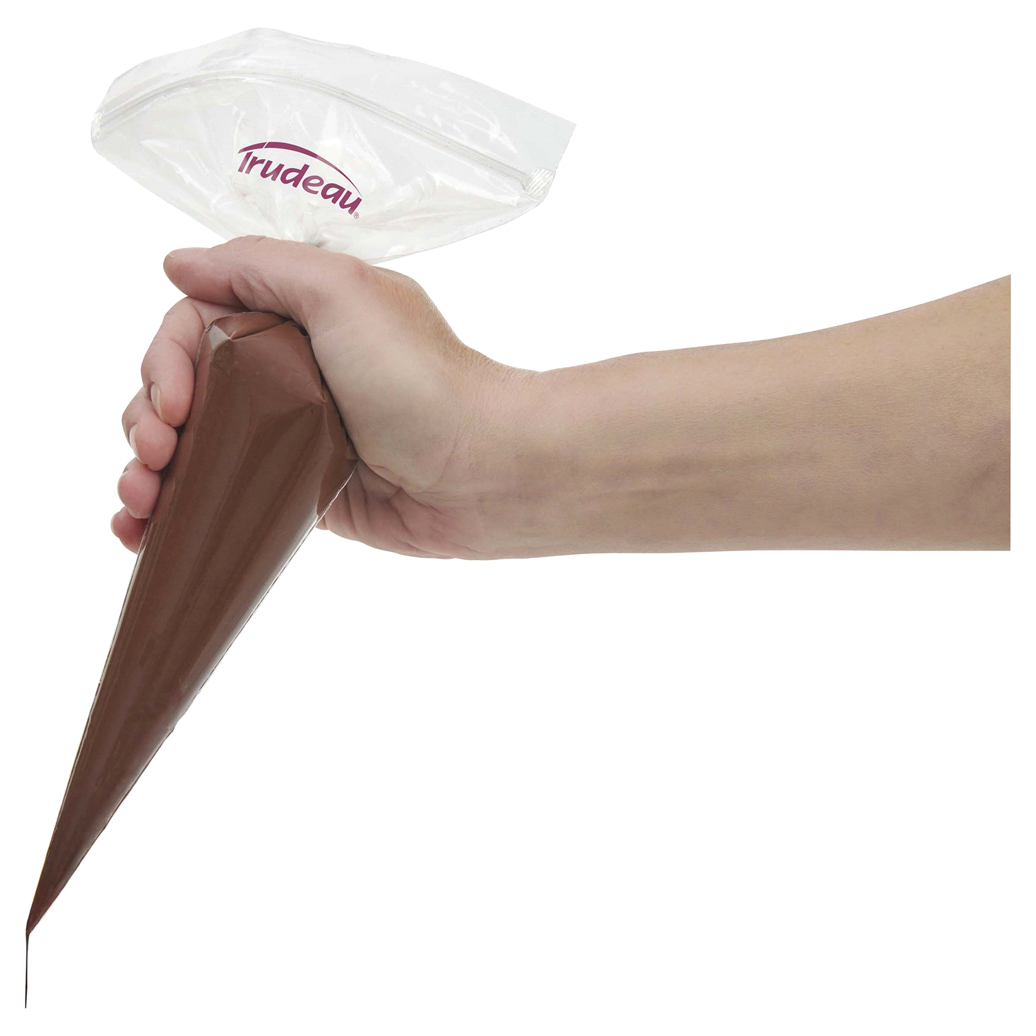 slide 3 of 3, Trudeau No Mess Decorating Bags with Zipper Closure for Melting Chocolate, 1 ct