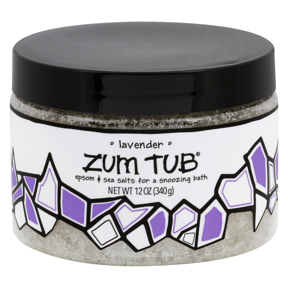 slide 3 of 10, Zum Lavender Bath Salts 12 oz, 12 oz