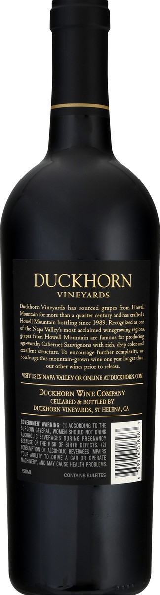 slide 5 of 9, Duckhorn Cabernet Sauvignon, 750 ml