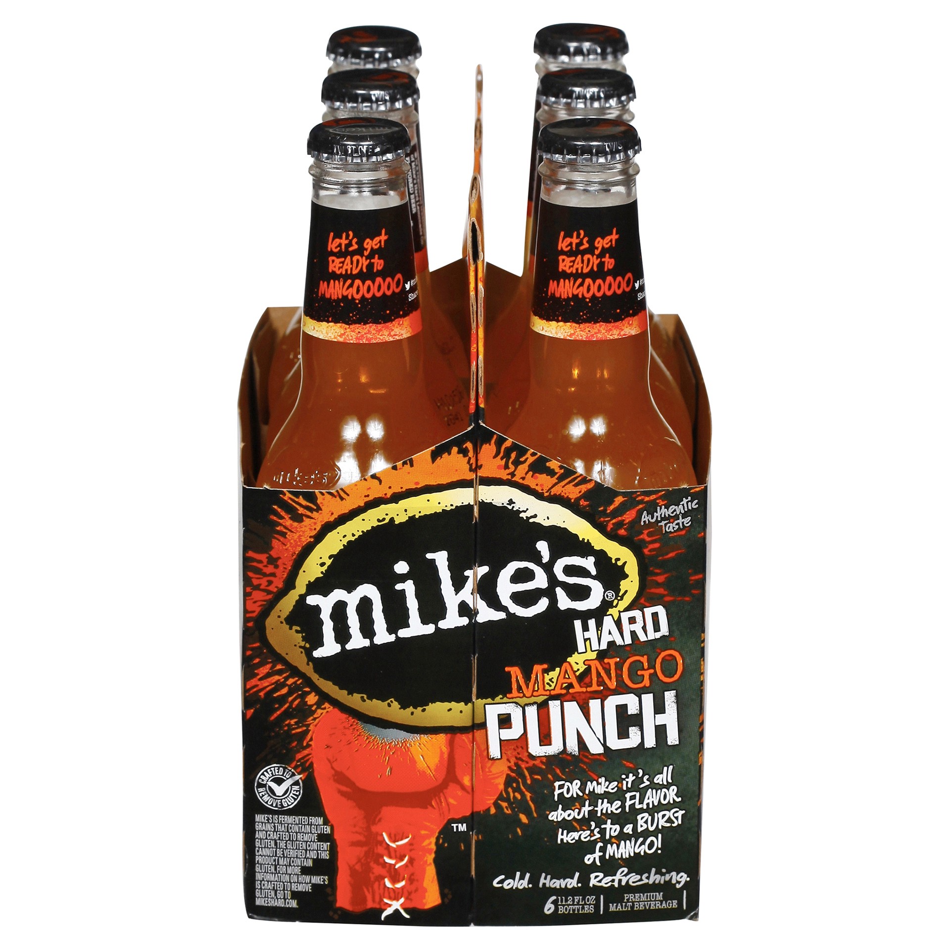 slide 8 of 17, Mike's Premium Malt Beverage Hard Mango Beer 6 ea, 6 ct; 12 oz