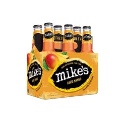Mike's Premium Malt Beverage Hard Mango Beer 6 ea