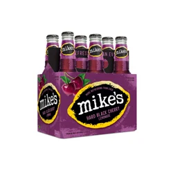 Mike's Hard Lemonade Mike's Hard Black Cherry Lemonade - 6pk/11.2 fl oz Bottles
