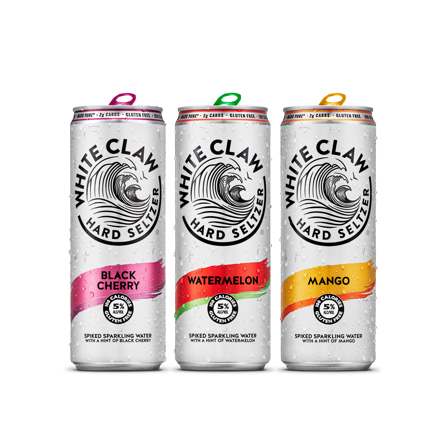 slide 2 of 2, White Claw Variety Pack 24pk, 24 ct; 12 oz