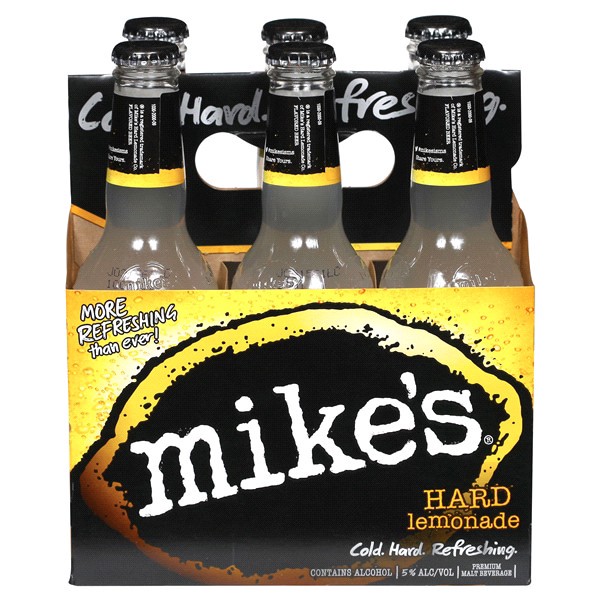 slide 18 of 21, Mike's Premium Malt Beverage Hard Lemonade Beer 6 ea, 6 ct; 11.2 oz