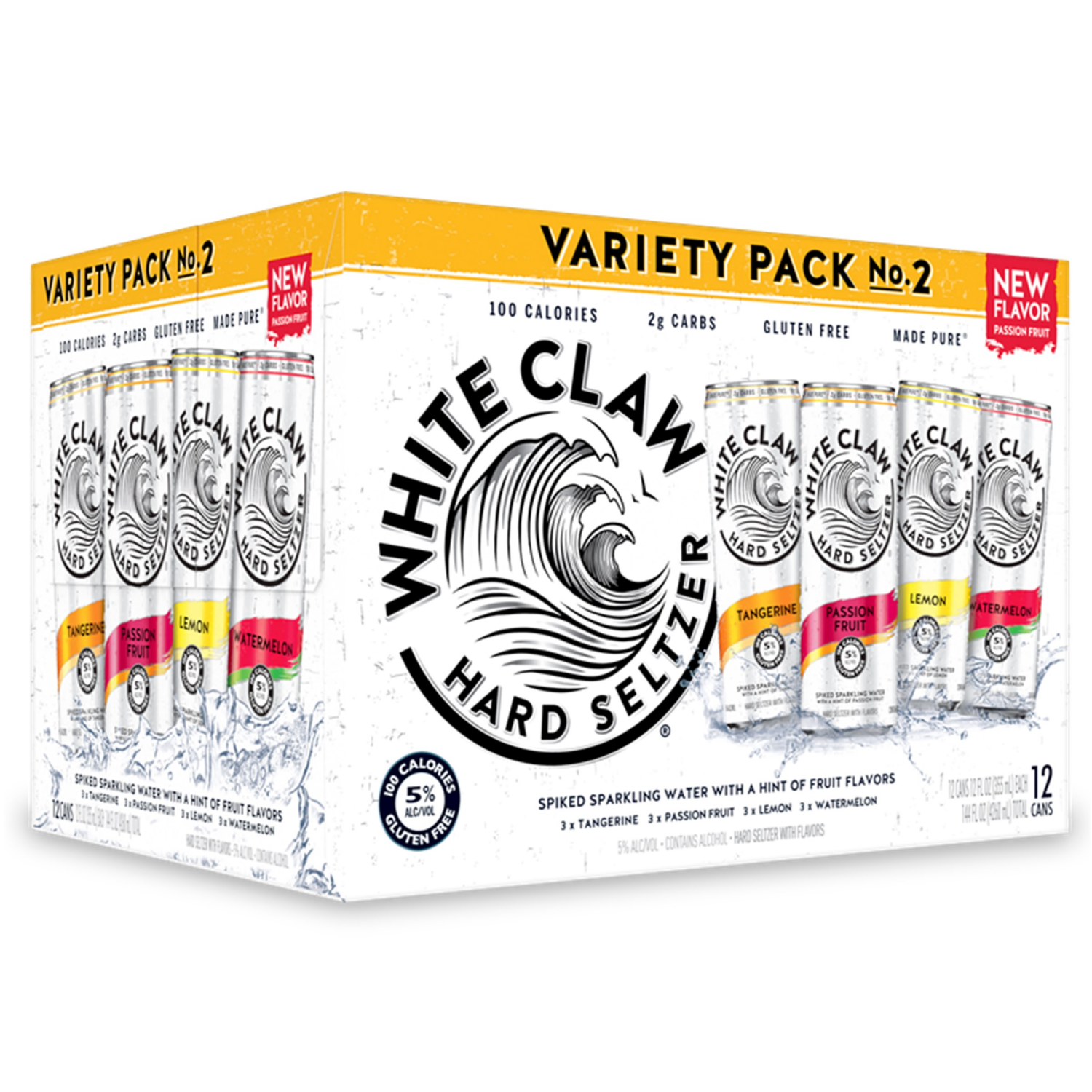 slide 1 of 5, White Claw Hard Seltzer Variety Pack #2. 12 ct , 12 ct; 12 oz