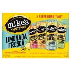 Mike's Limonada Fresca Variety Pack 12 Pack
