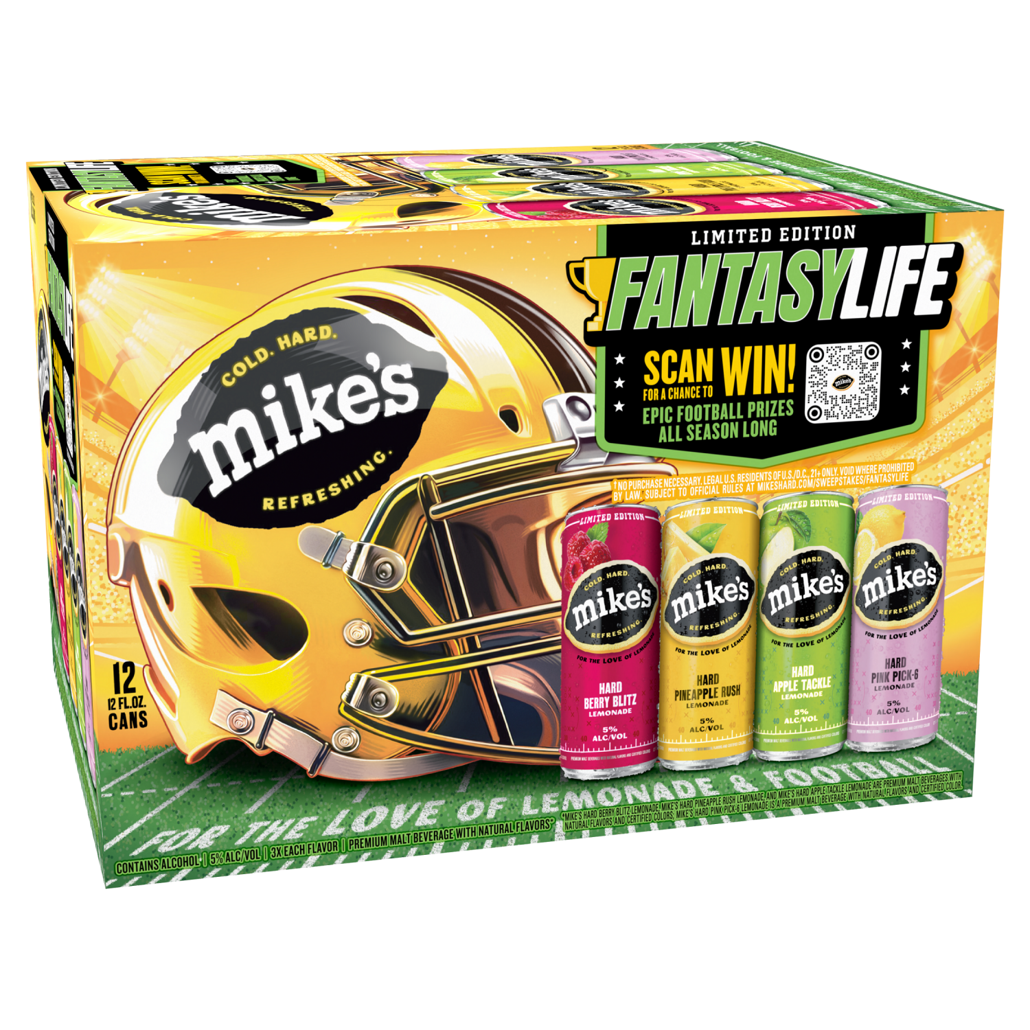 slide 1 of 1, Mike's Hard Lemonade Mike's Hard Lem Celebration Pack, 12 ct; 12 oz