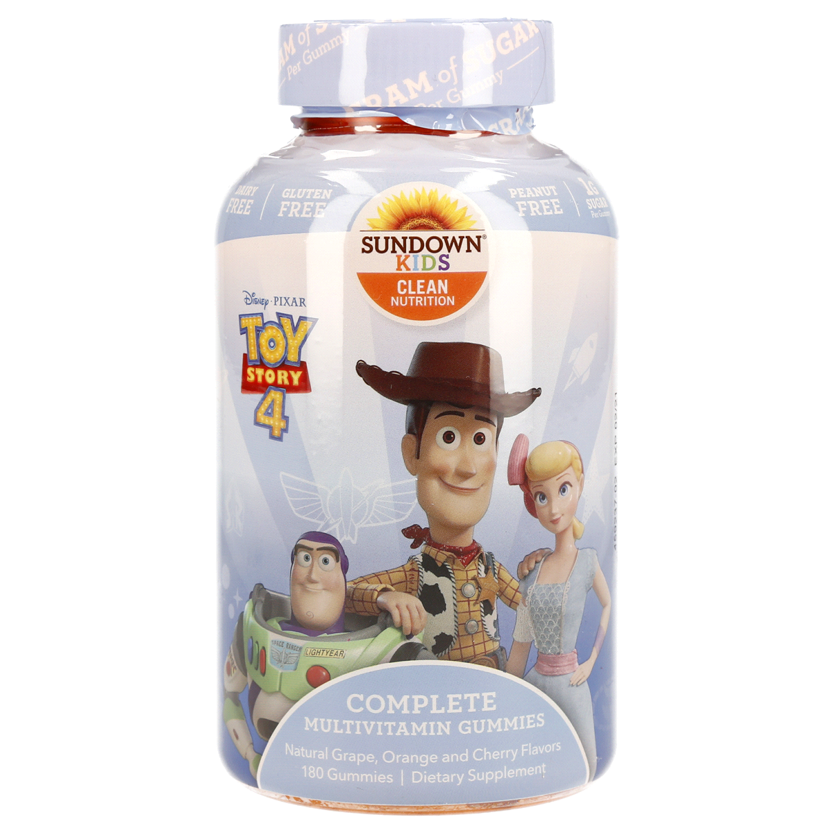 slide 1 of 1, Sundown Naturals Sundown Kids Toy Story 4 Complete Multivitamin Gummies, 180 ct