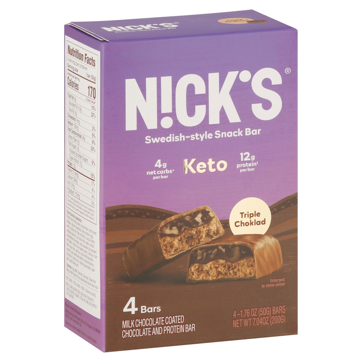 slide 6 of 9, Nick's Triple Chocolate, 4 ct