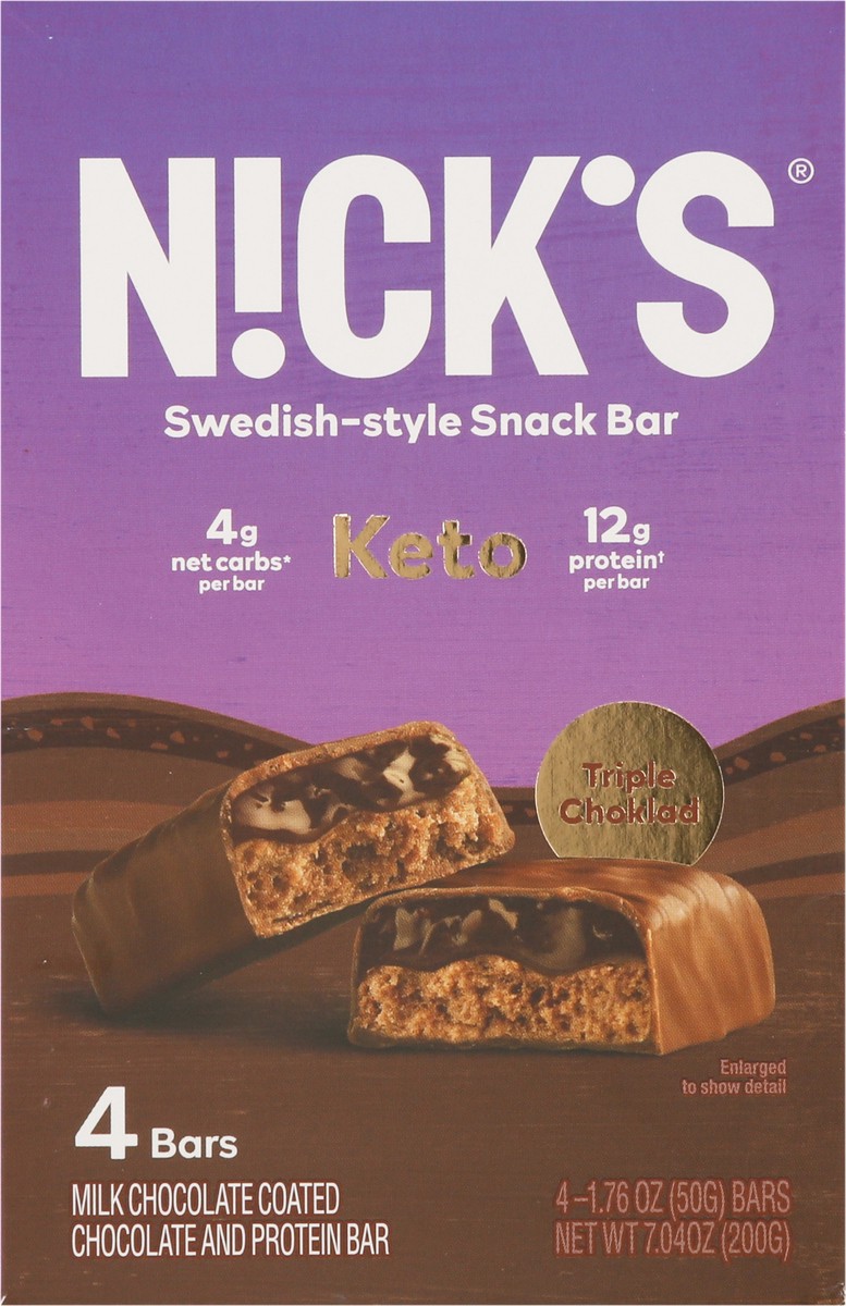 slide 8 of 9, Nick's Triple Chocolate, 4 ct