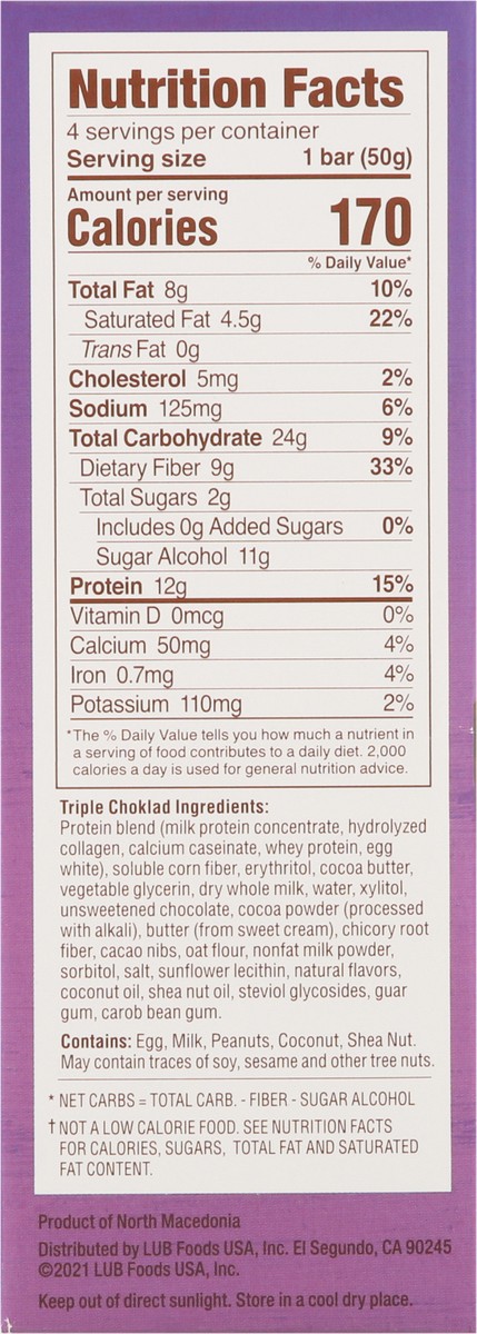 slide 3 of 9, Nick's Triple Chocolate, 4 ct