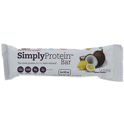 slide 1 of 5, SimplyProtein Protein Bar 1.4 oz, 1.4 oz