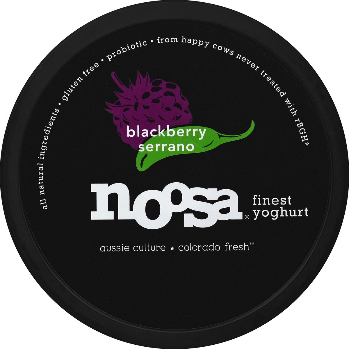 slide 2 of 3, Noosa Finest Blackberry Yoghurt Serrano, 8 oz