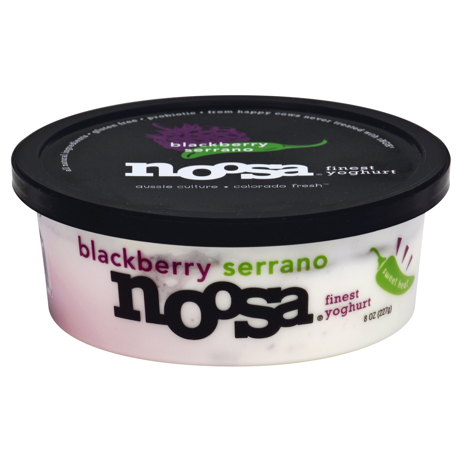 slide 1 of 3, Noosa Finest Blackberry Yoghurt Serrano, 8 oz