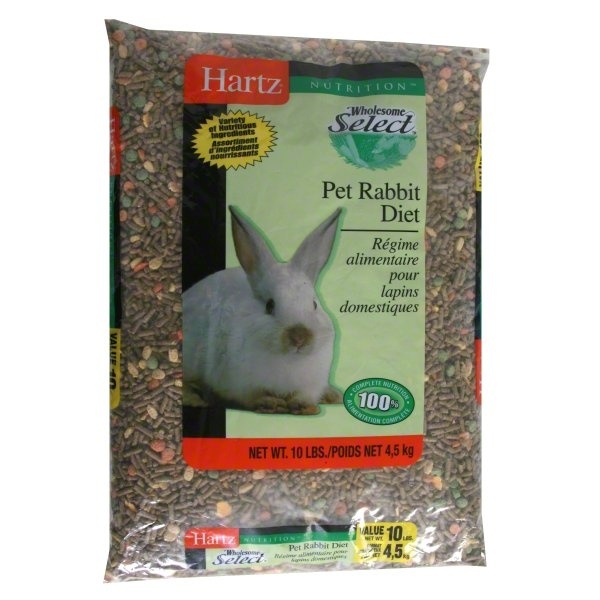 slide 1 of 1, Hartz Pet Rabbit Food Select, 10 lb