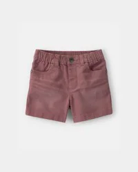 Oshkosh Toddler Boy Twill Pull-On Shorts - Brown - 2T