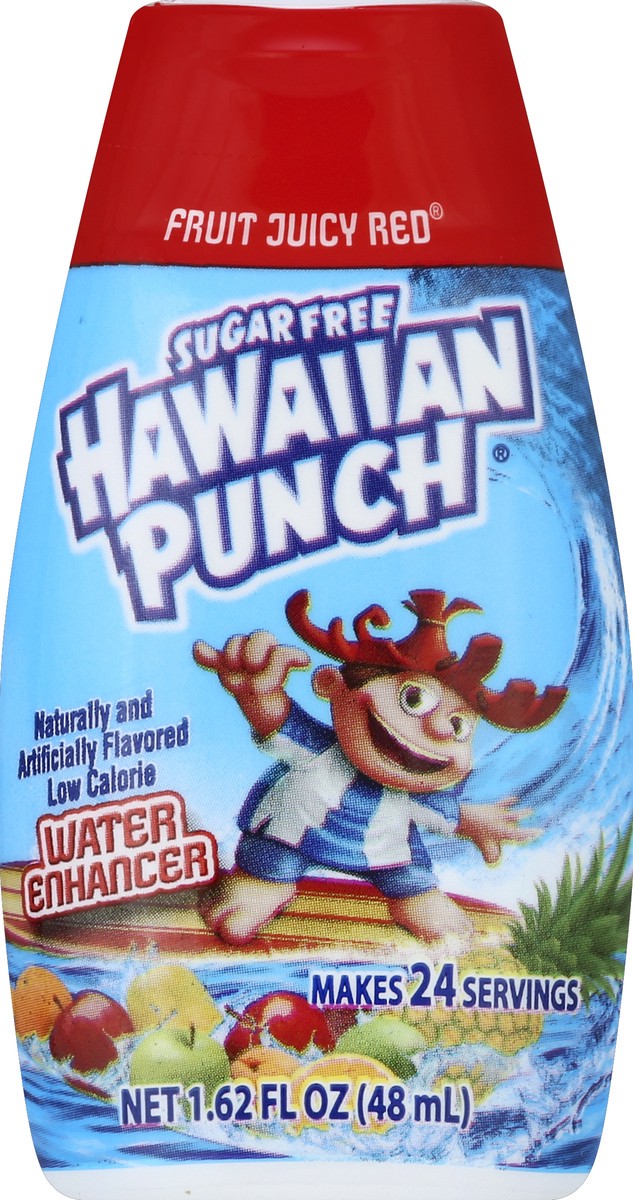 slide 2 of 2, Hawaiian Punch Sugar-Free Fruit Juicy Red Water Enhancer, 1.62 fl oz