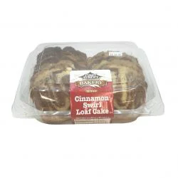 First Street Cinnamon Sliced Swirl Loaf Cake