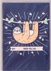 American Greetings Napping Sloth Funny Birthday Card - 1 pc