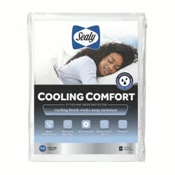 Sealy Cooling Comfort Fitted Mattress Protector, King