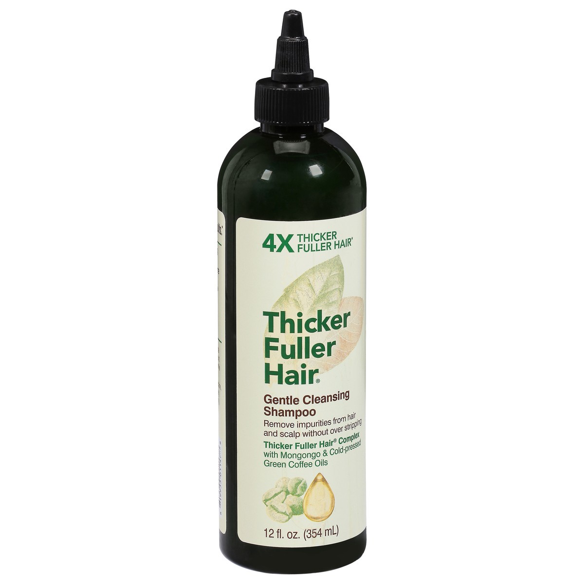 slide 3 of 9, Thicker Fuller Hair Gentle Cleansing Shampoo 12 fl oz, 12 fl oz